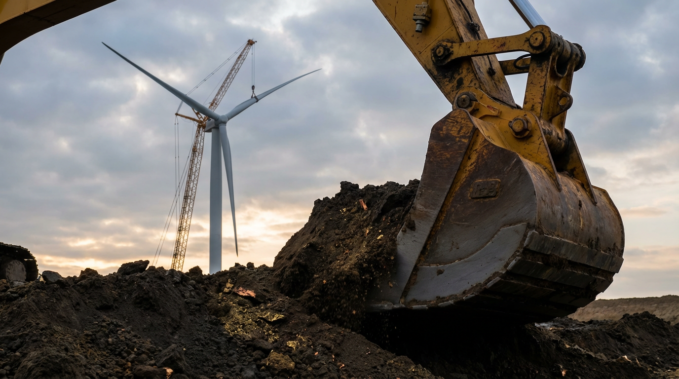 Des ouvriers construisaient une éolienne et ont découvert un trésor de bijoux de l’âge du bronze