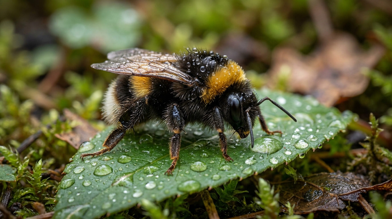 Une découverte incroyable révèle comment les reines bourdons survivent une semaine sous l'eau