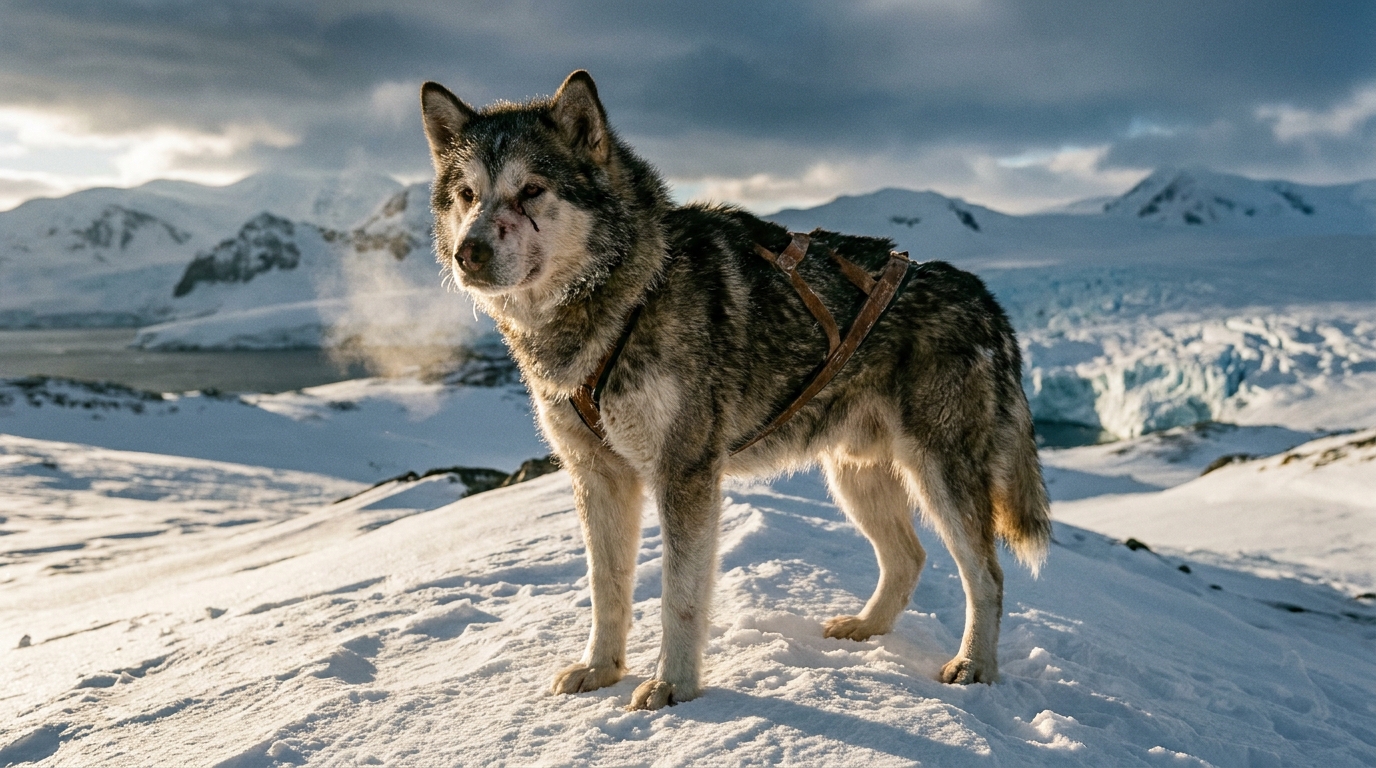 Un chien héroïque guida des hommes sur 1 300 miles en Antarctique. Sa mission accomplie, il disparut