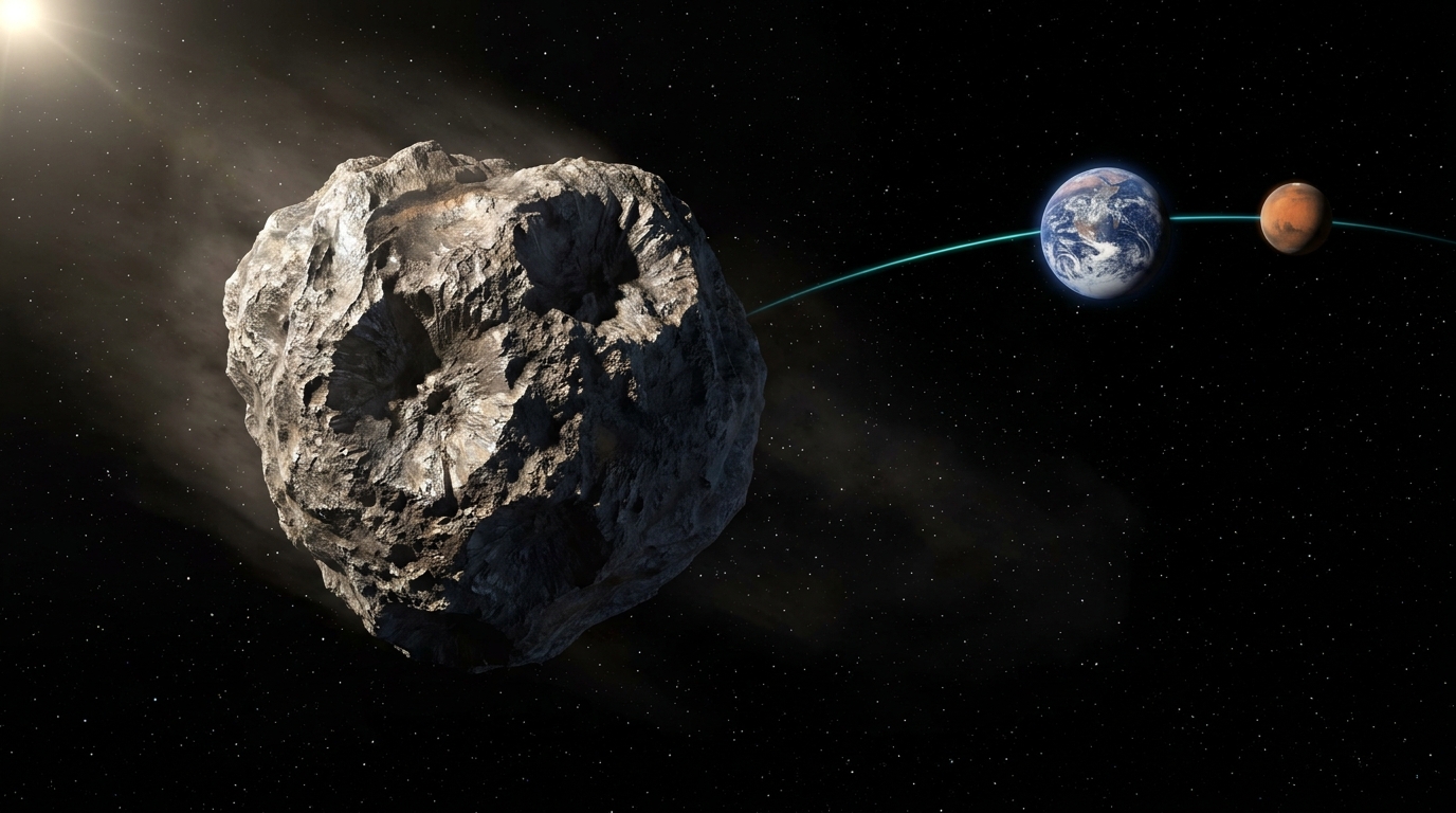 Un raccourci inattendu vers Mars : comment un astéroïde pourrait réduire le voyage à 153 jours