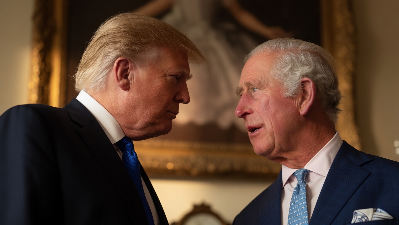 King Charles III pique Donald Trump : « Sans nous, vous parleriez français »