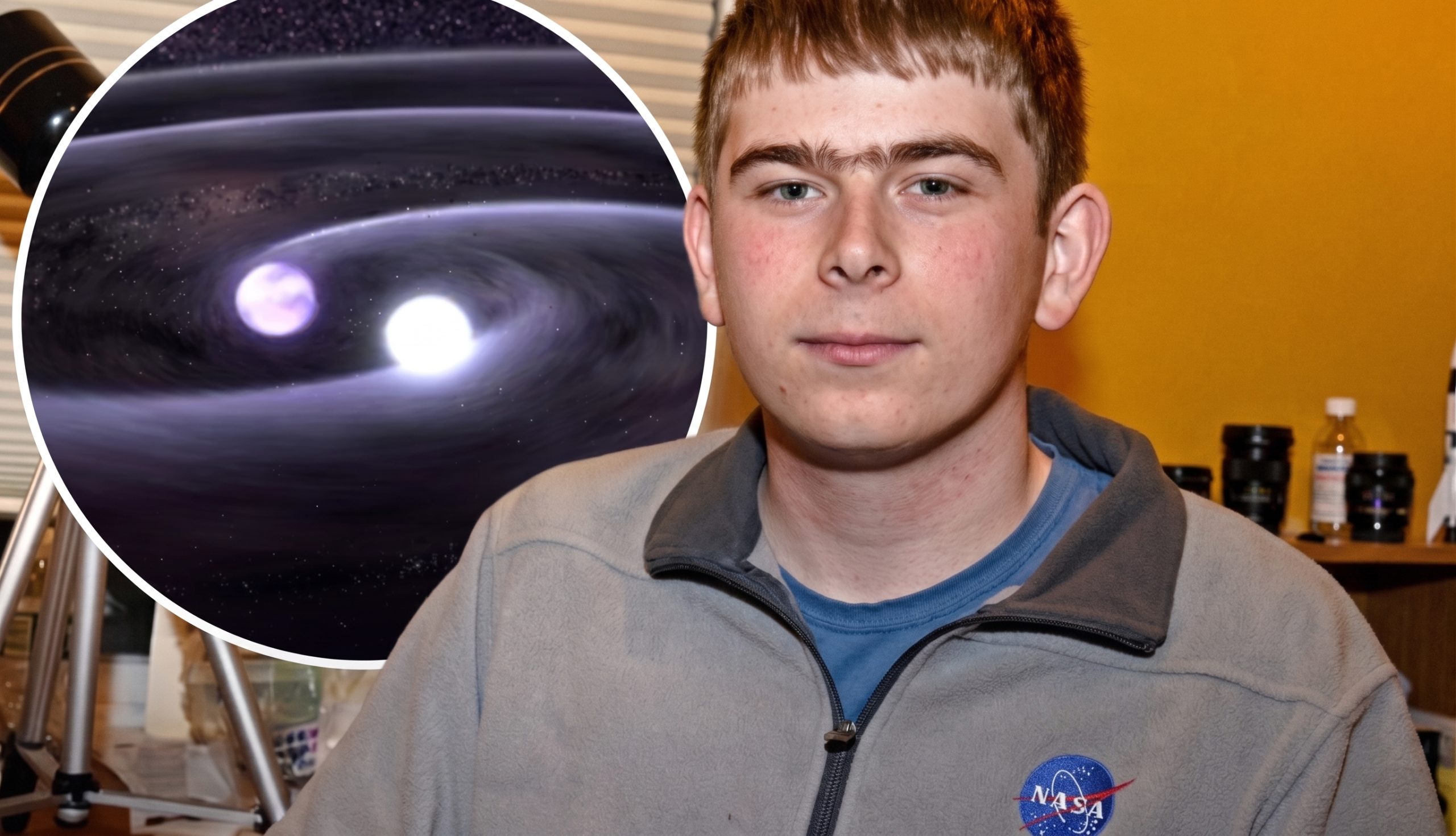 Un stagiaire de 17 ans à la NASA découvre une planète 6,9 fois plus grande que la Terre