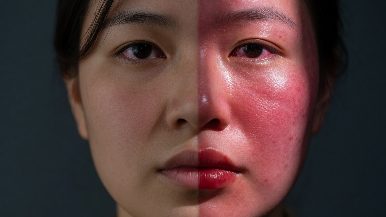 Pourquoi la peau devient parfois rouge quand on boit de l’alcool