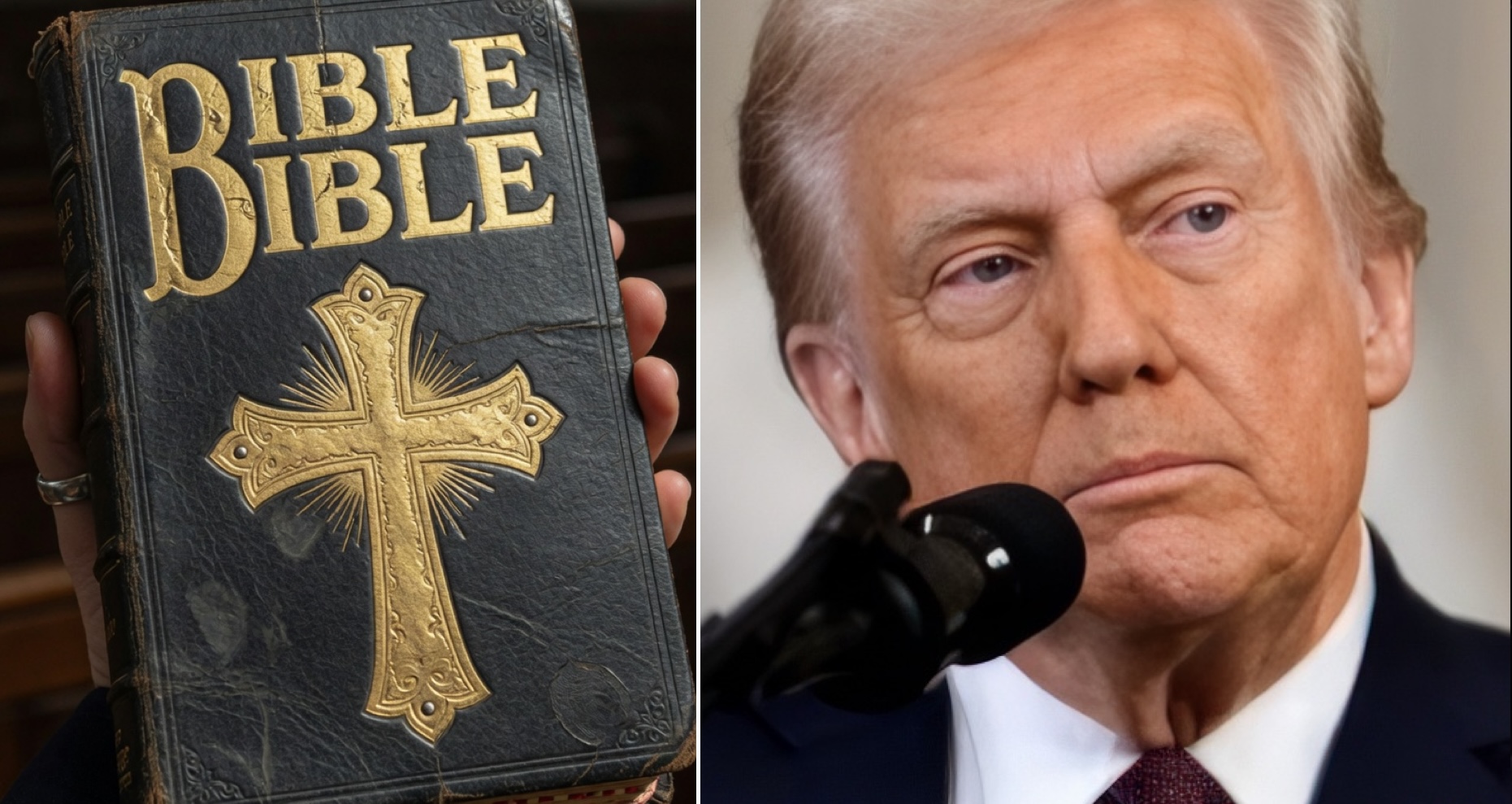 Trump critiqué après avoir lu un passage de la Bible, à la suite d’une réponse controversée sur son verset préféré