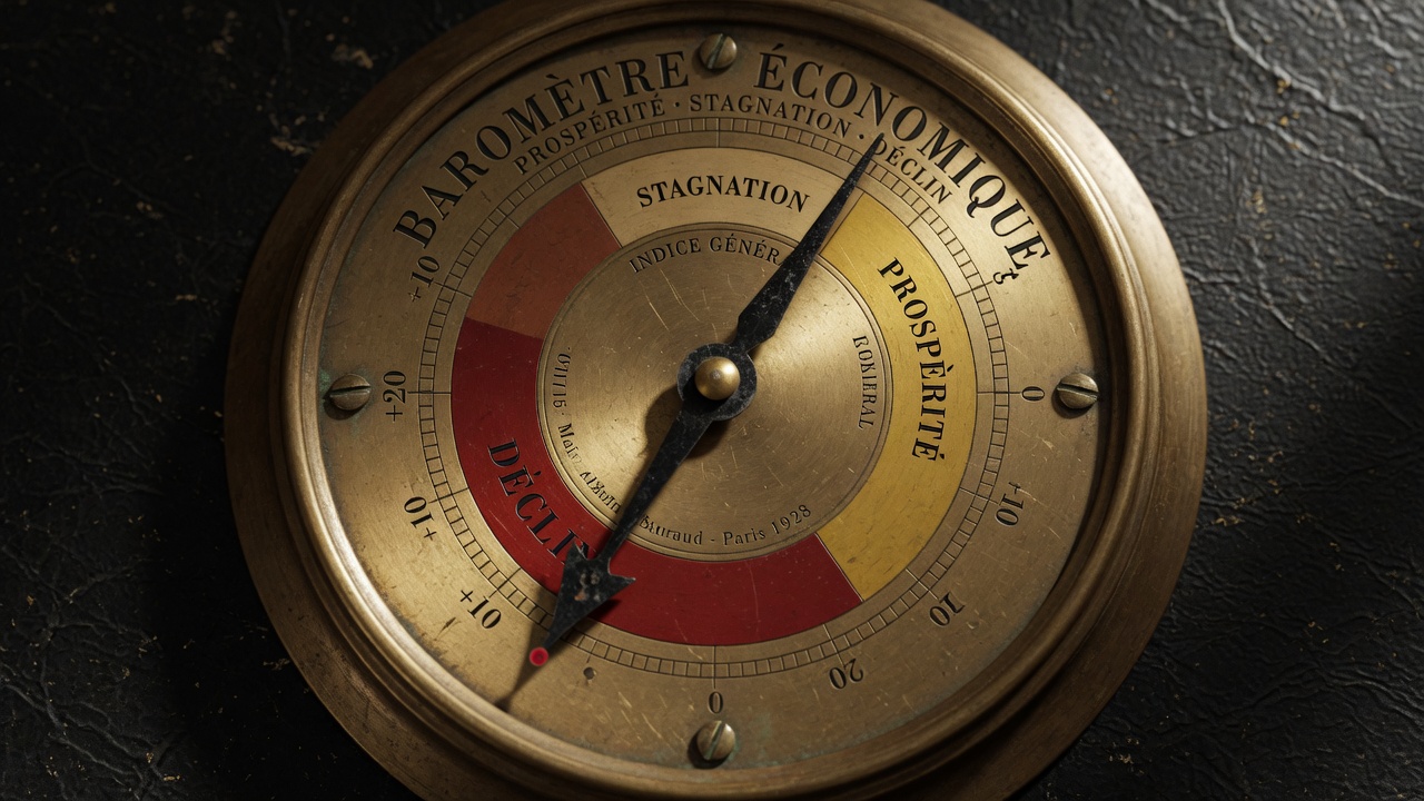 3. L'indicateur économique avancé ne cesse de chuter