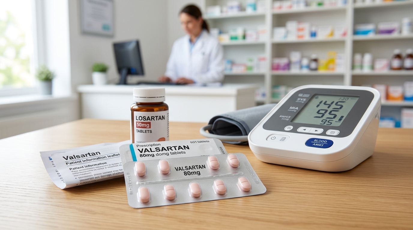 3. Les ARA ou antagonistes des récepteurs de l'angiotensine II (Losartan, Valsartan)