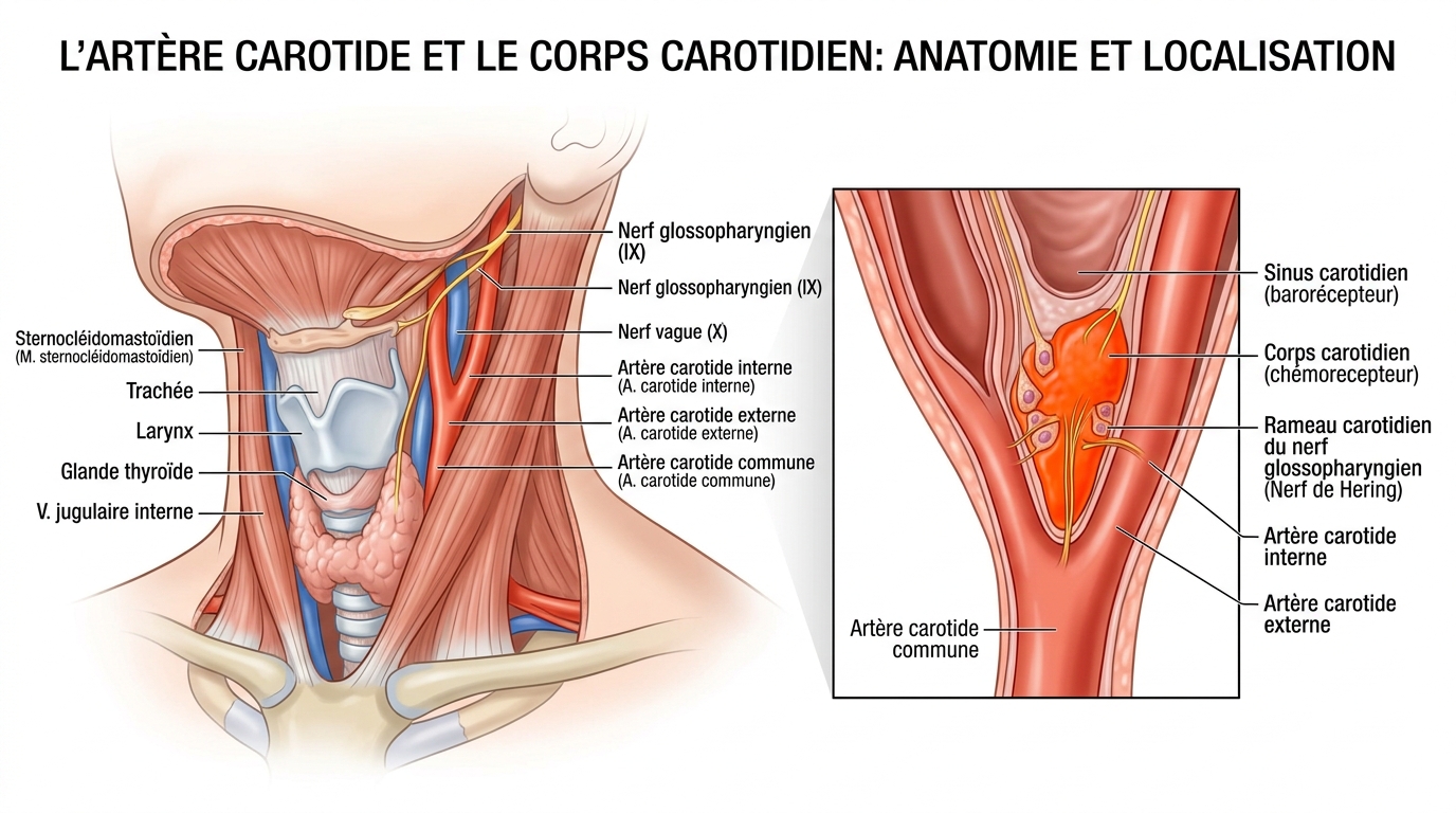 Une cible thérapeutique inattendue dans le cou