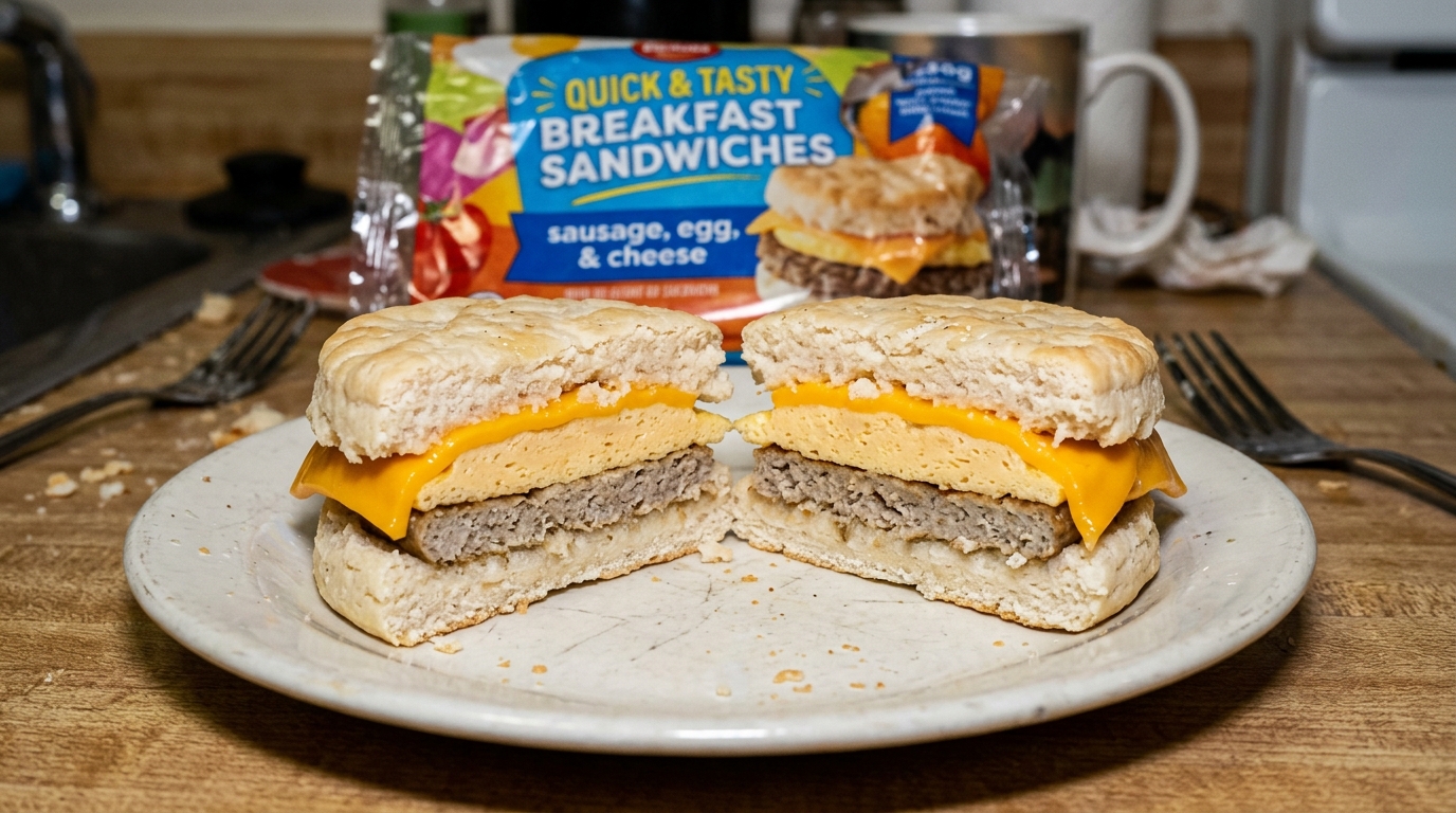 6. Les sandwichs et plats préparés surgelés