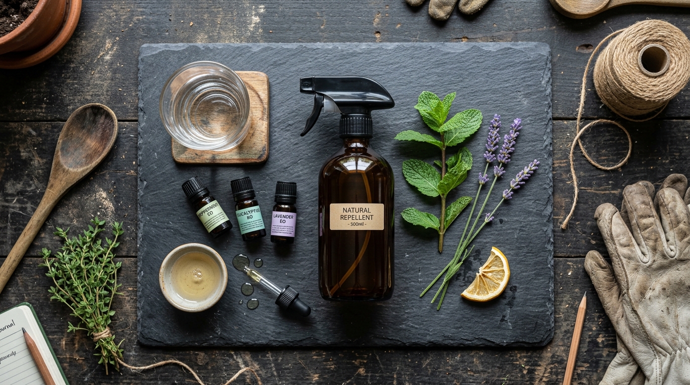 La recette du vaporisateur répulsif naturel à faire soi-même