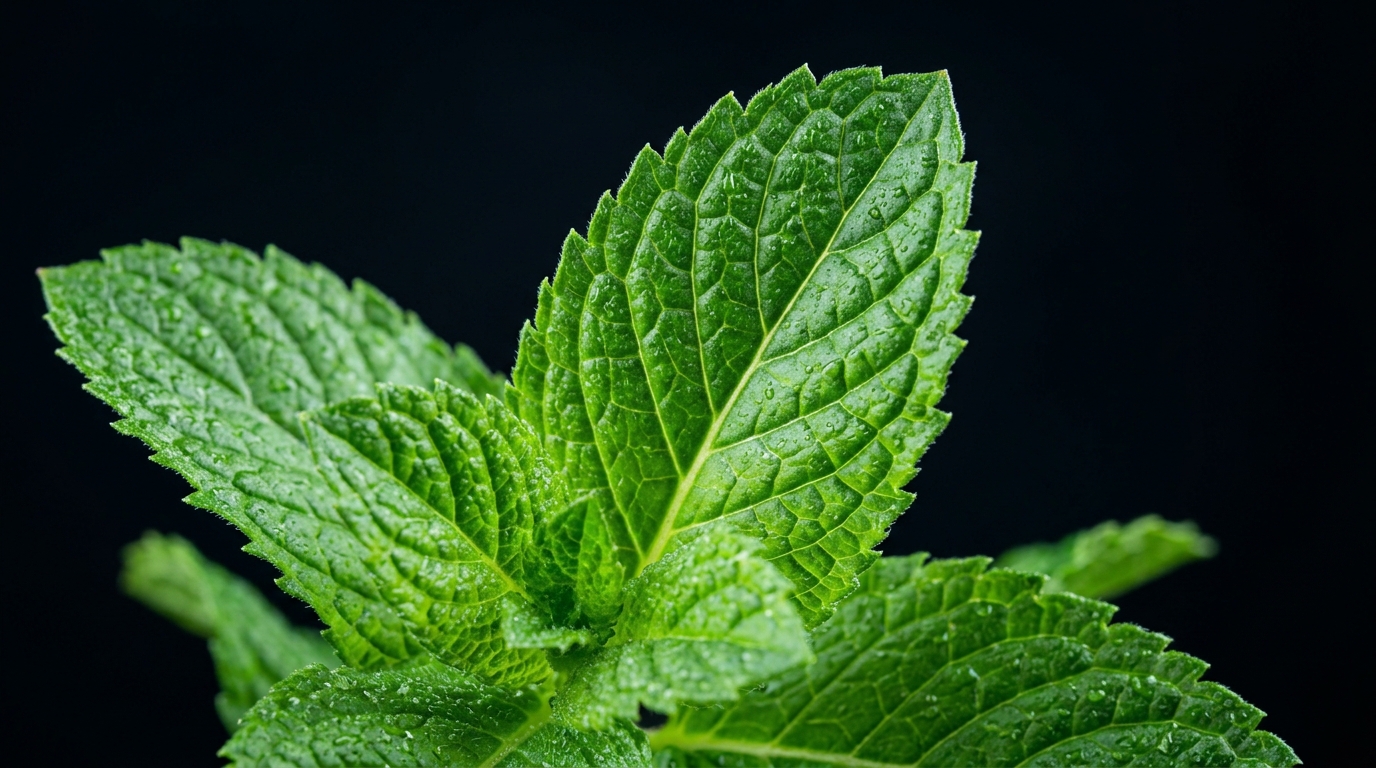 1. L'huile essentielle de menthe poivrée