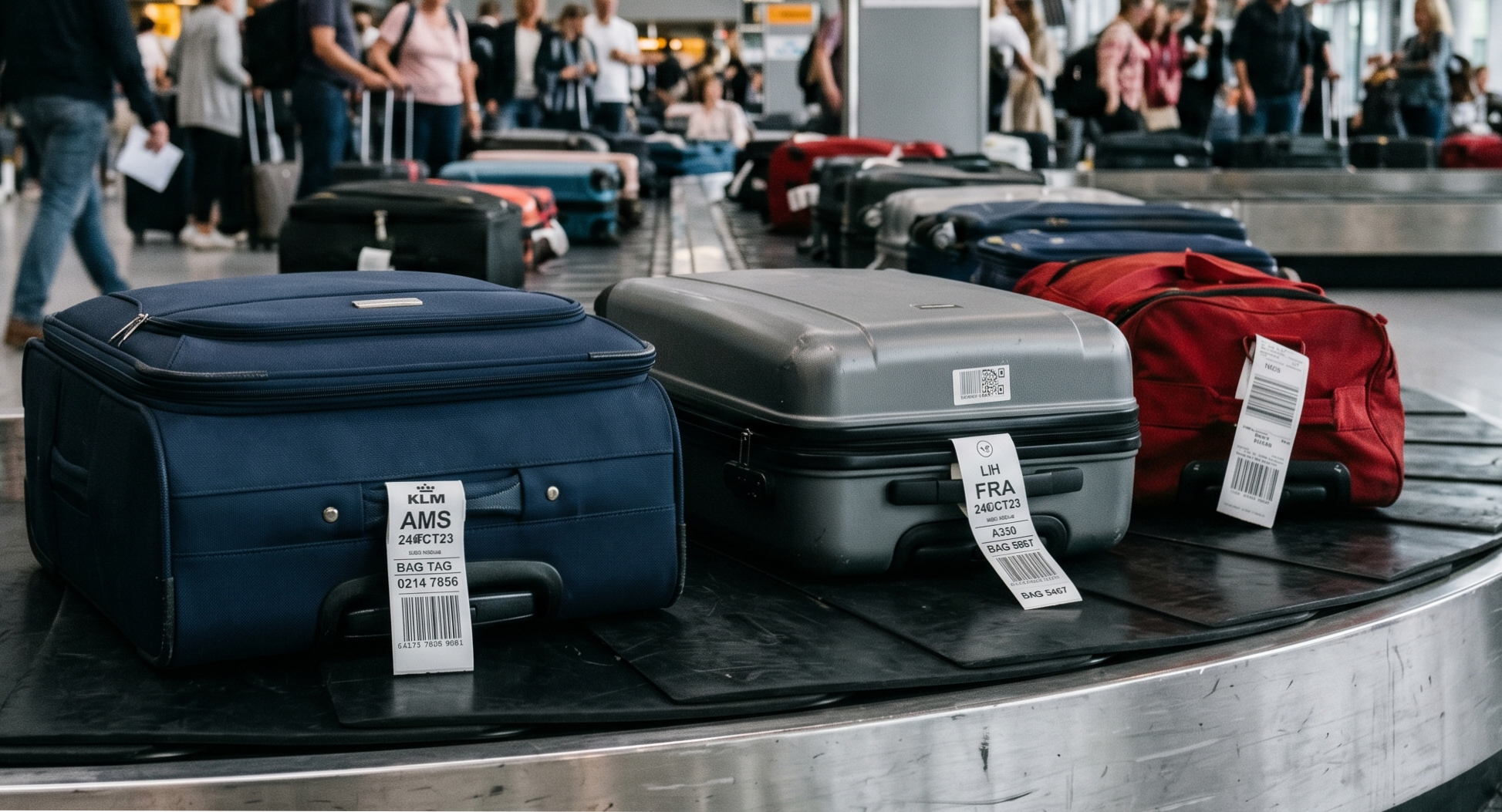 Des voyageurs canadiens emprisonnés à cause d&rsquo;une arnaque aux étiquettes de bagages