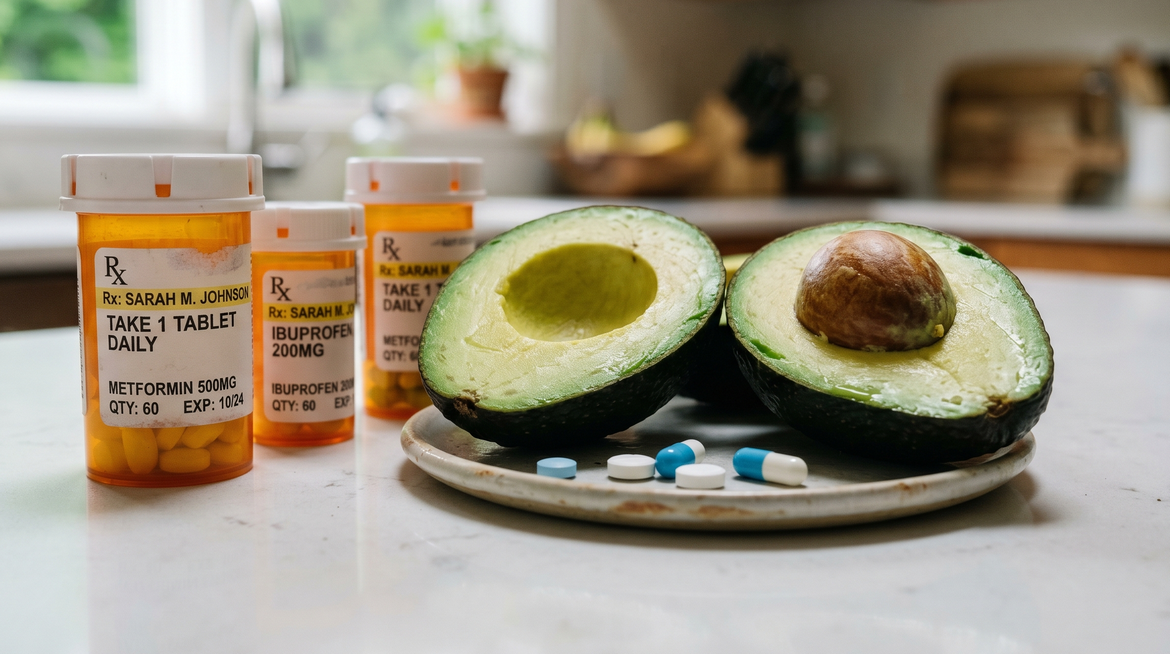 Ces 6 médicaments peuvent interagir avec les avocats : ce qu’il faut savoir