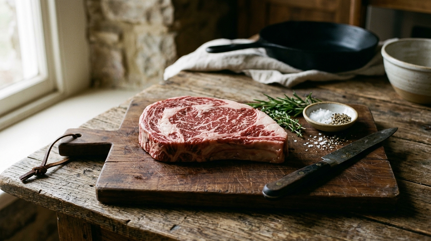 1. Les morceaux gras de viande rouge