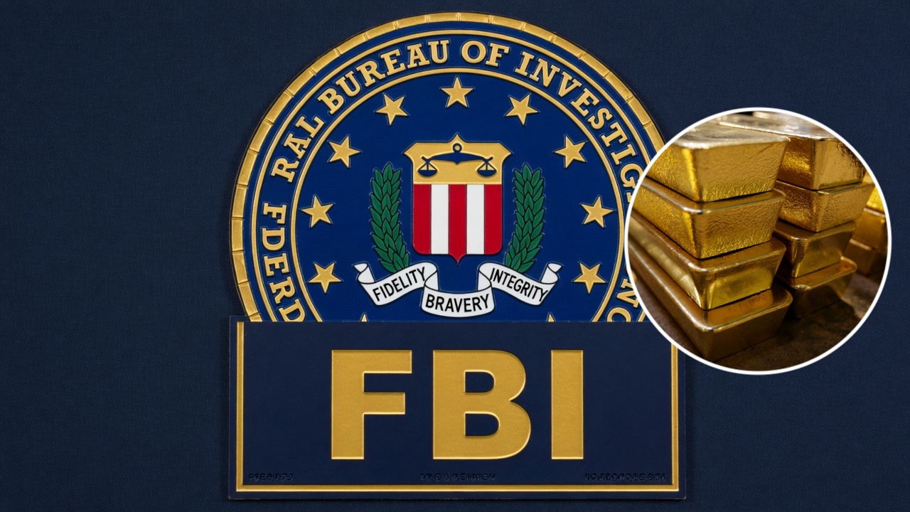 Le FBI arrête un ancien haut responsable de la CIA dans une affaire de vol de 40M$ en lingots d’or