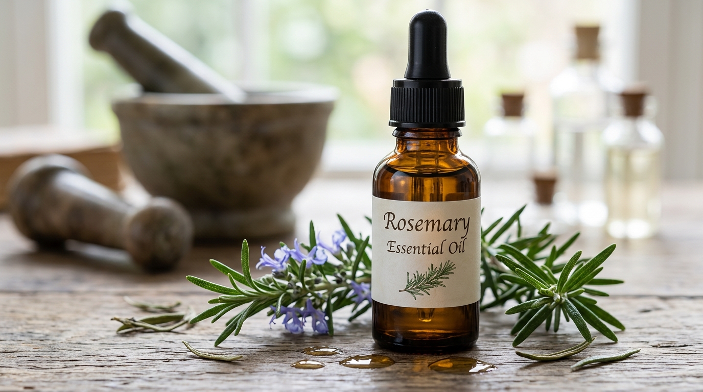 2. L'huile essentielle de romarin