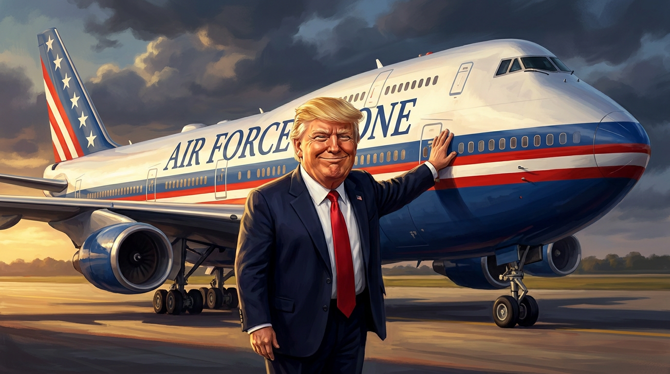 Le nouvel avion de Trump offert par le Qatar : un cadeau empoisonné prêt à décoller ?