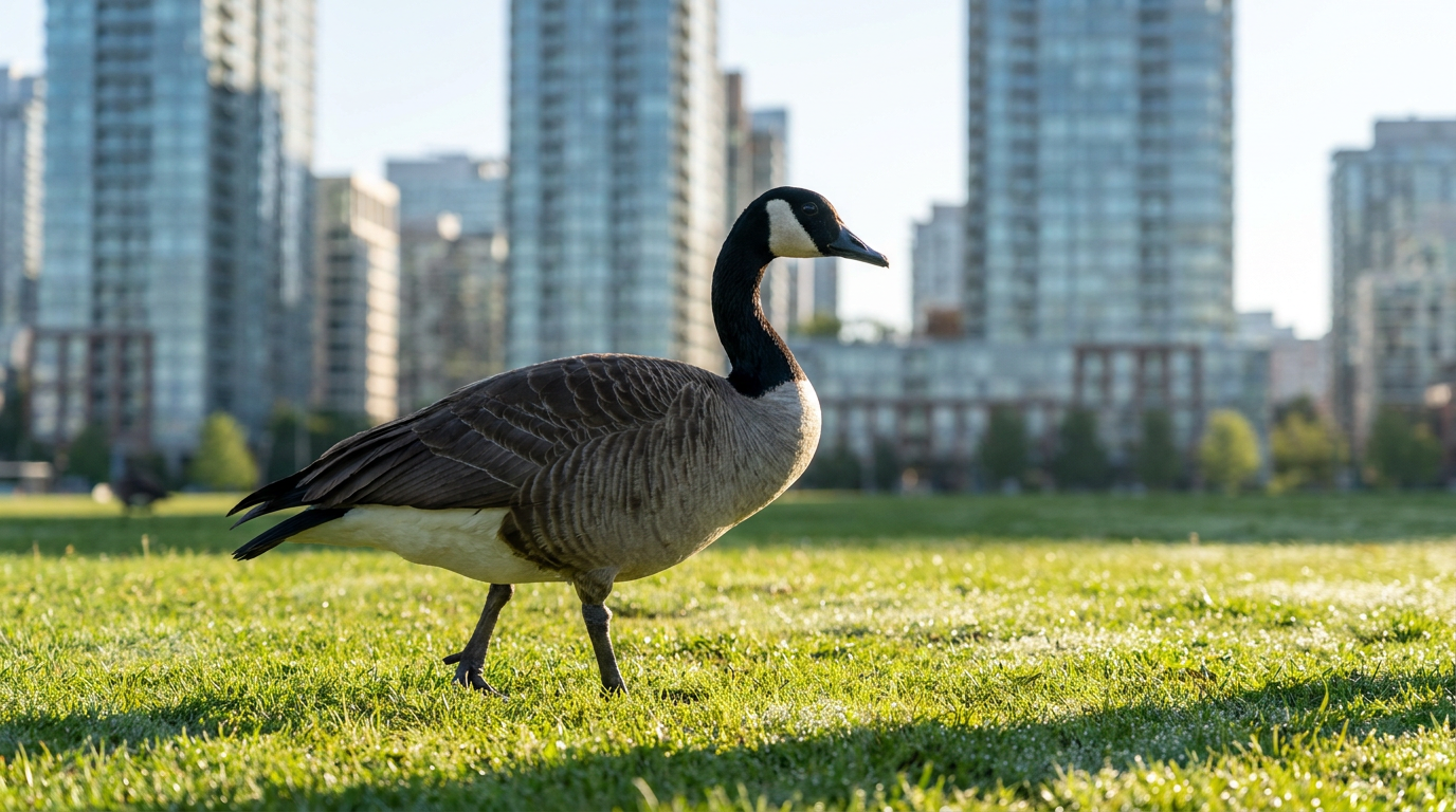 Nous avons trouvé un moyen de transformer les excréments d’oie du Canada en aliment pour poulets et en engrais agricole