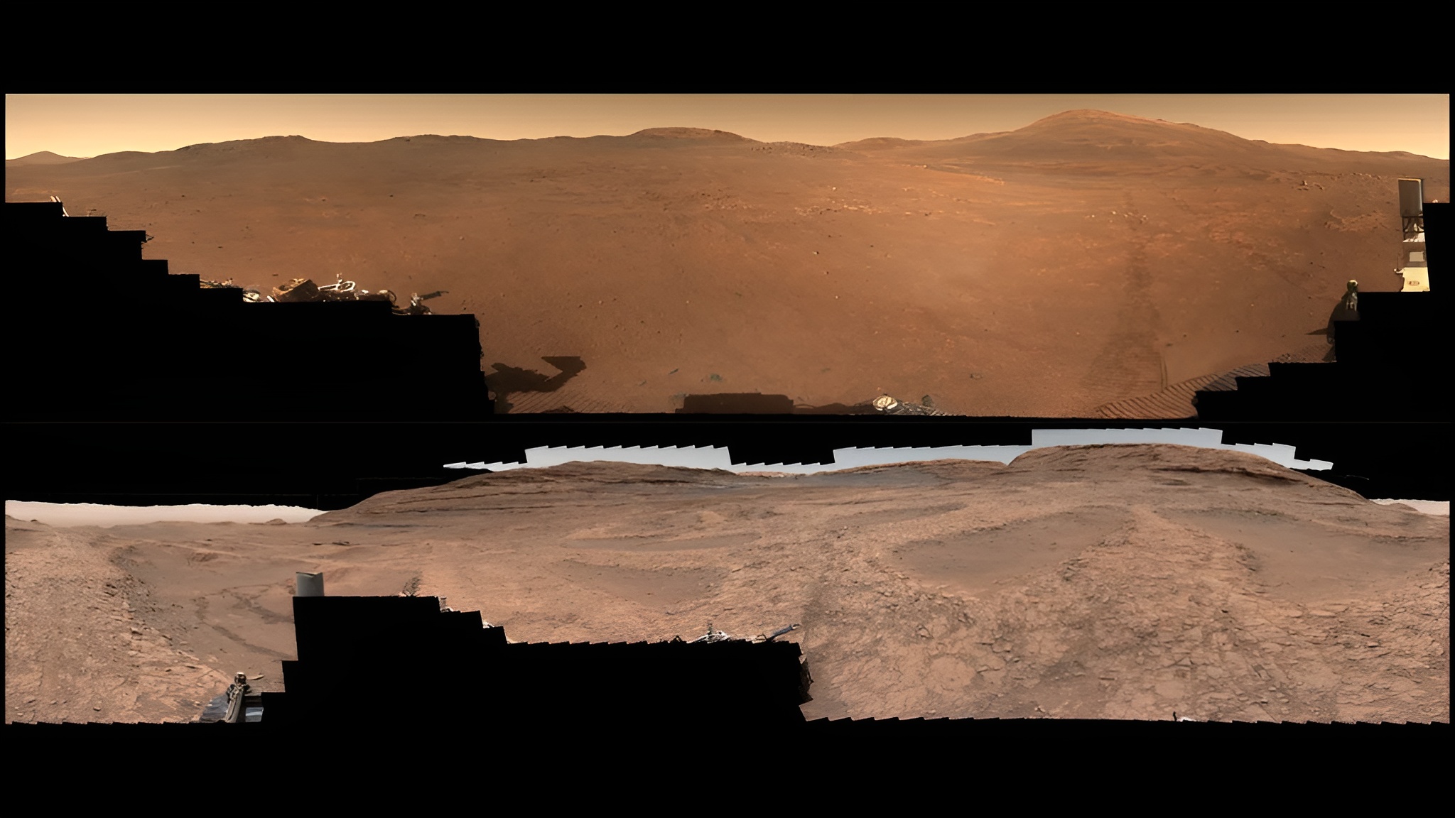 Deux panoramas 360° de Mars révèlent comment Curiosity et Perseverance « voyagent dans le temps » différemment