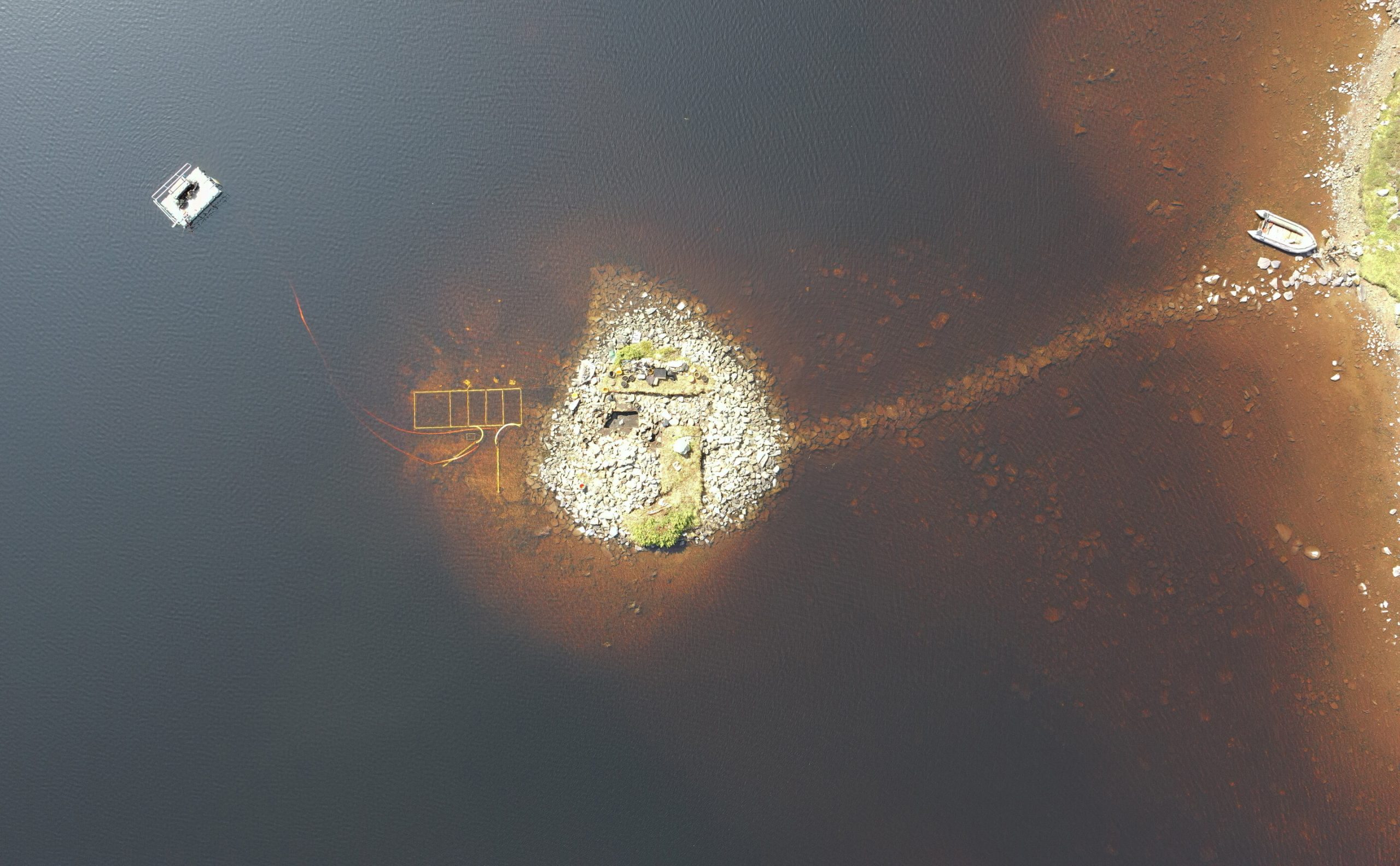 Des archéologues dévoilent les secrets d’une île artificielle préhistorique