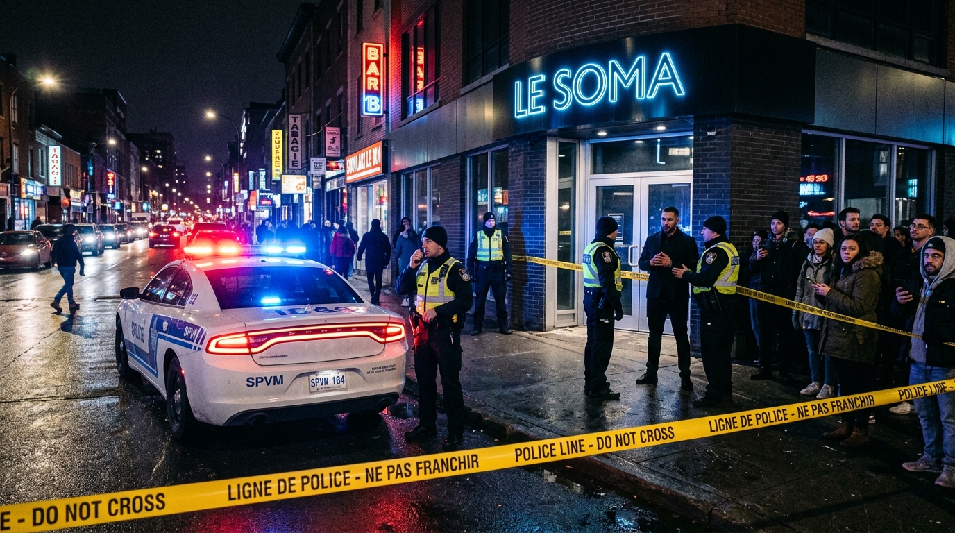 Montréal : le propriétaire d'une boîte de nuit a le "cœur brisé" après une fusillade