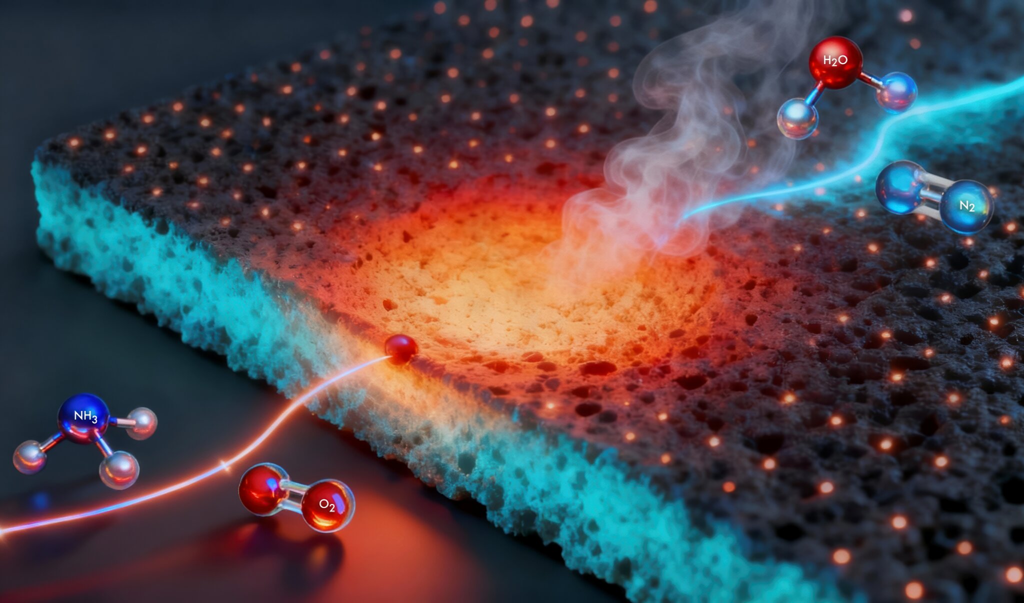 Un catalyseur atomique libère le potentiel de l&rsquo;ammoniac pour décarboner l&rsquo;industrie lourde