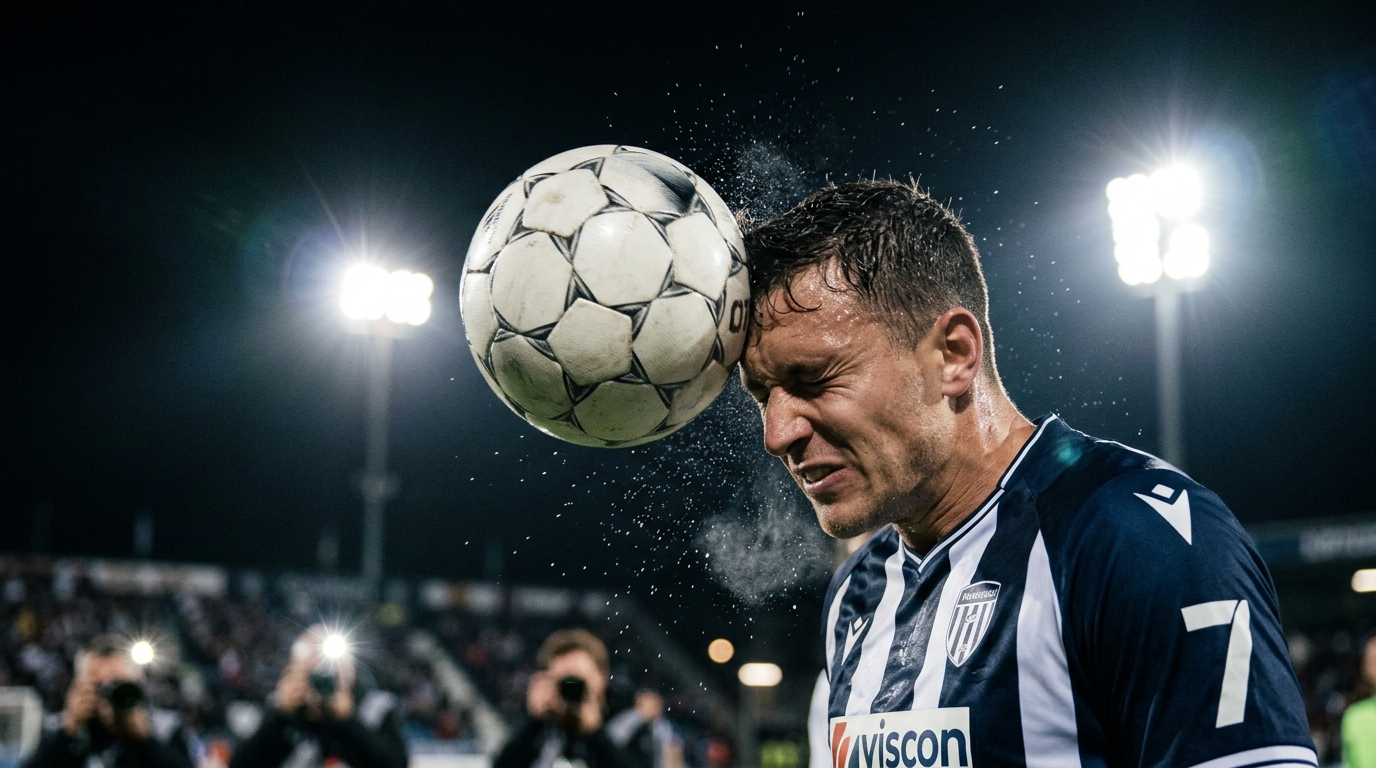Les têtes au football pourraient endommager le cerveau avant même que la tête ne bouge