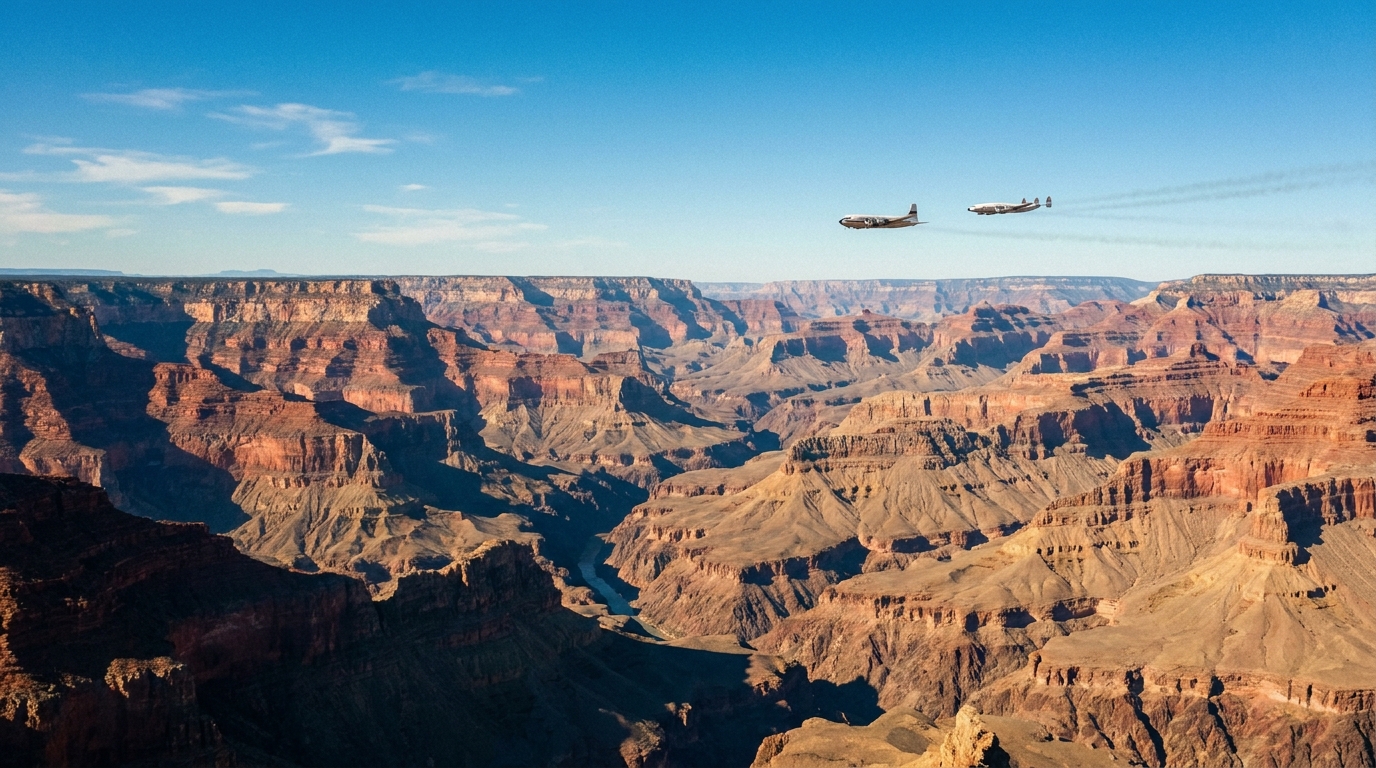 Deux avions de ligne sont entrés en collision au-dessus du Grand Canyon, en plein jour. Comment ont-ils pu ne pas se voir ?