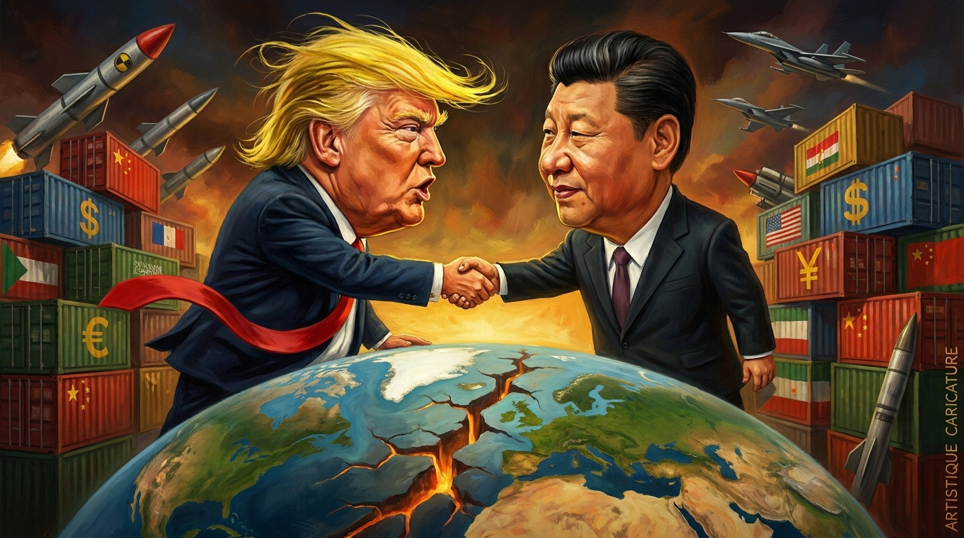 Trump en Chine : Taïwan, commerce et sanctions au cœur d'un sommet sous haute tension