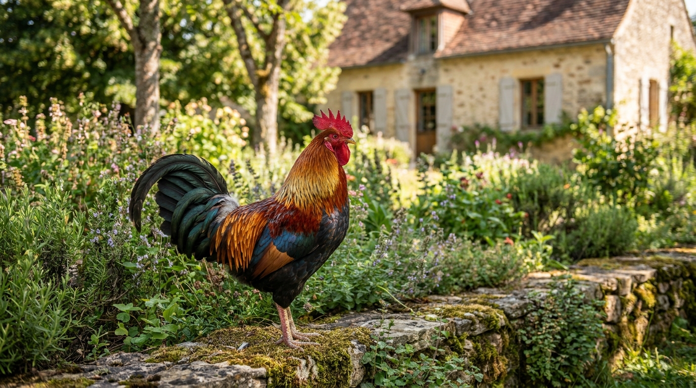 Drame insolite : un tireur abat un coq d’une balle en pleine tête dans le jardin de ses propriétaires