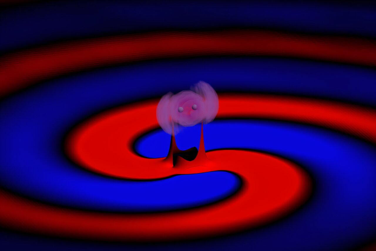 Les ondes gravitationnelles de collisions de trous noirs pourraient permettre de détecter la matière noire