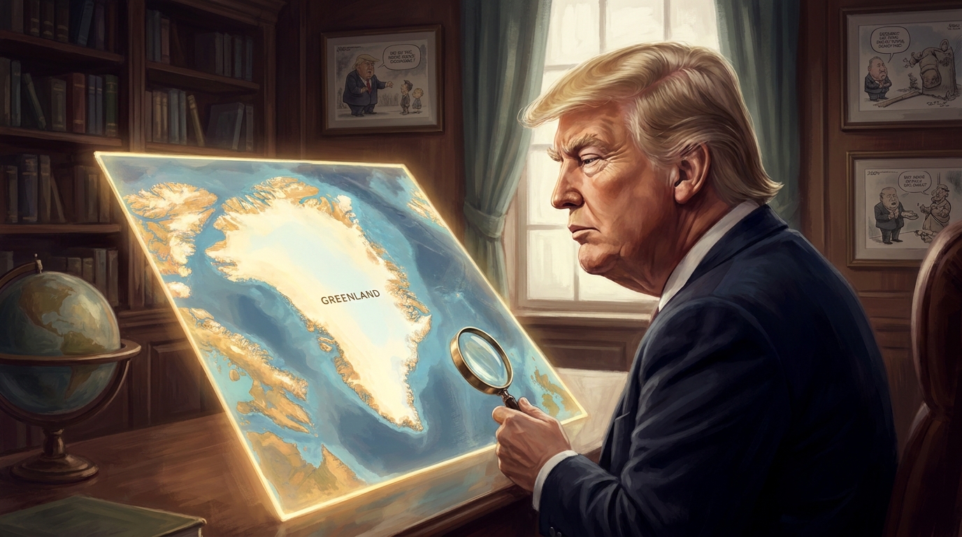 Pourquoi l'émissaire de Donald Trump vient-il d'atterrir en toute discrétion au Groenland ?