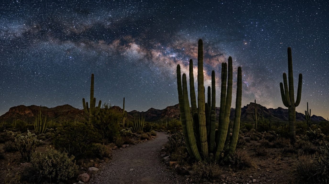 Le parc Organ Pipe Cactus devient officiellement une réserve internationale de ciel étoilé