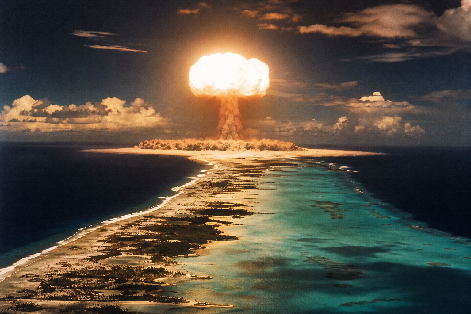 Les États-Unis testent une nouvelle arme massive, puis une « pluie nucléaire » commence à tomber du ciel