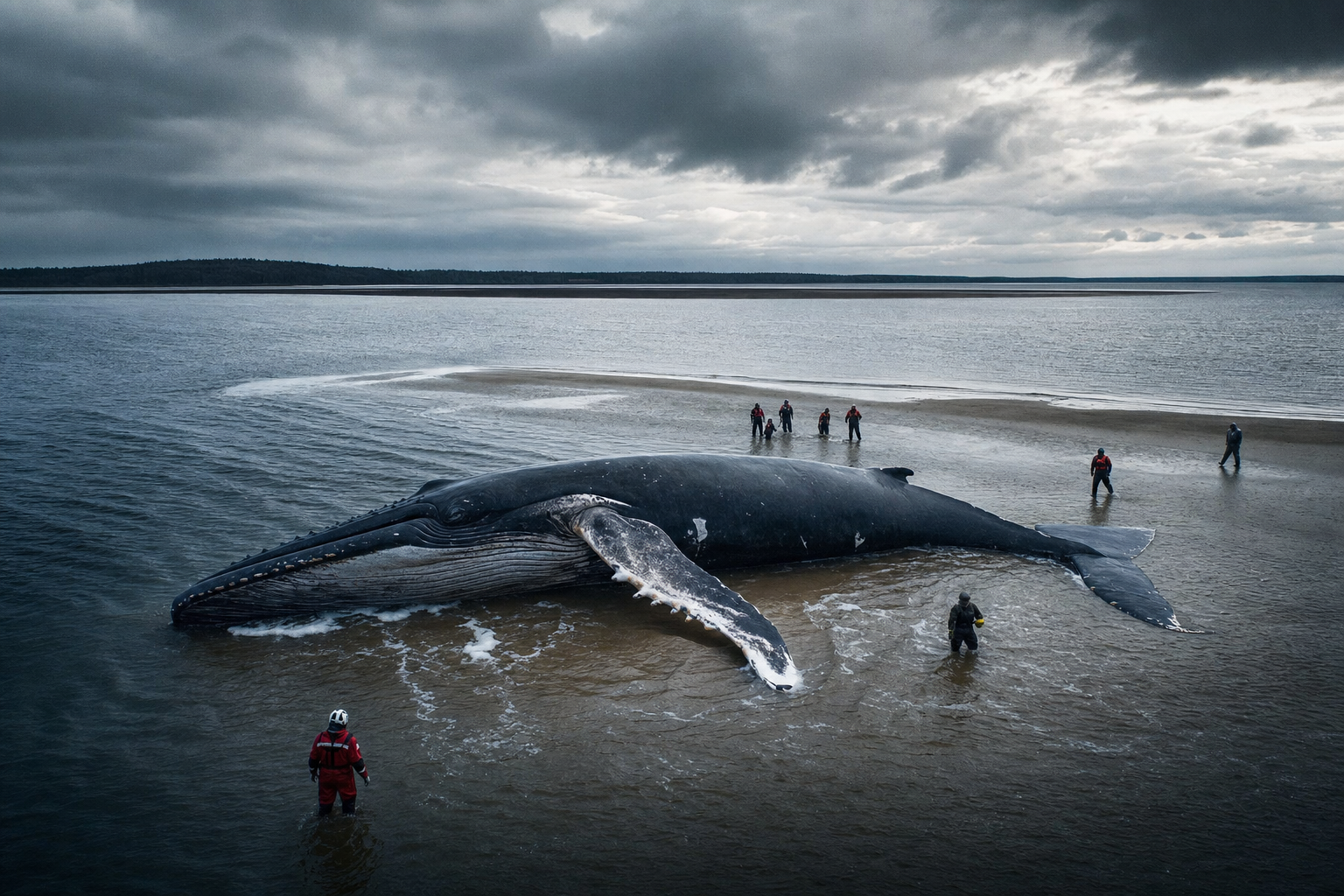 Les craintes grandissent autour de “Timmy”, la baleine à bosse récemment morte, qui pourrait exploser — un scénario déjà vu et particulièrement sordide