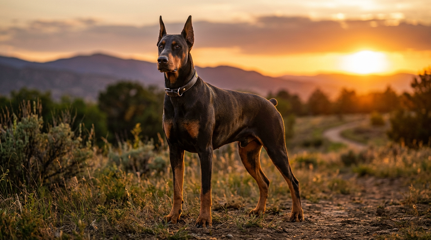 1. Le Doberman Pinscher
