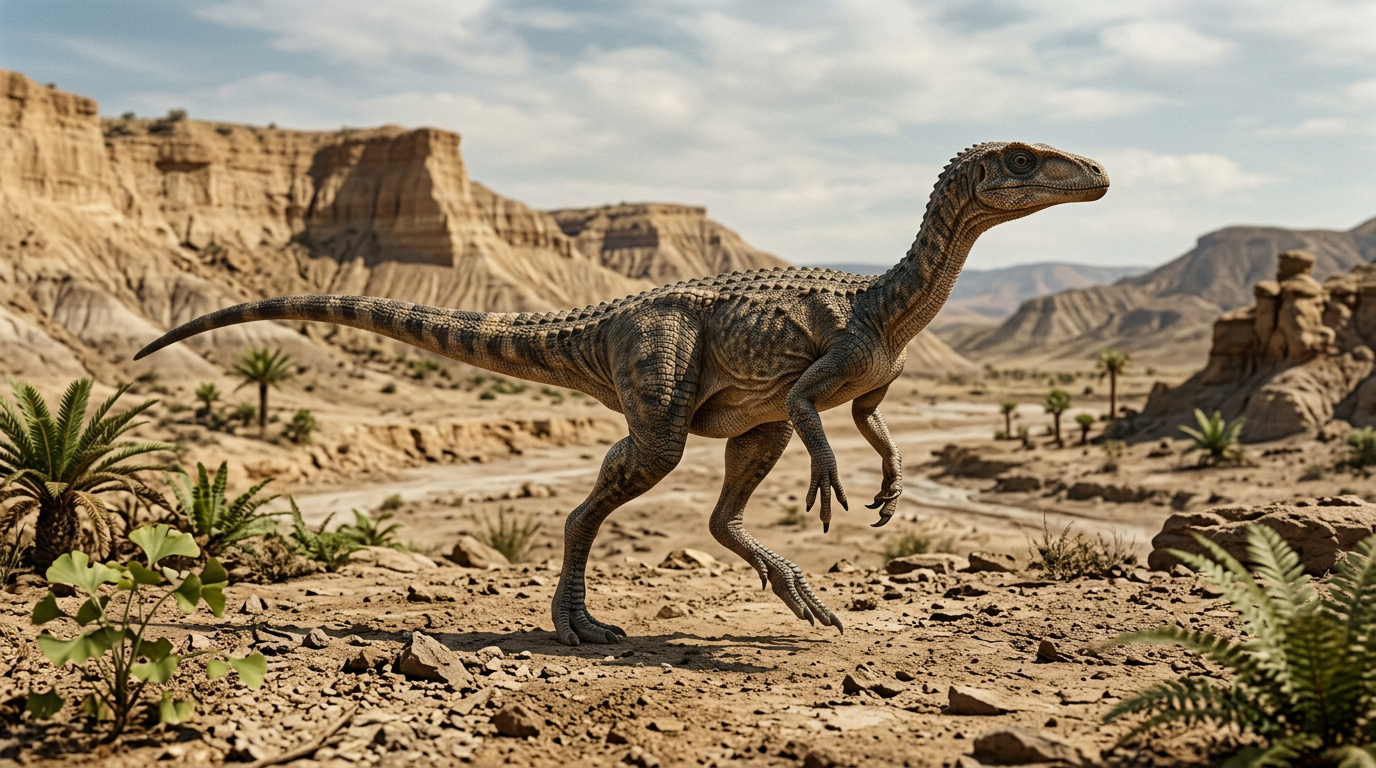 Découvrez la « sorcière croco », une étrange créature du Trias vieille de 212 millions d’années qui marchait sur deux pattes