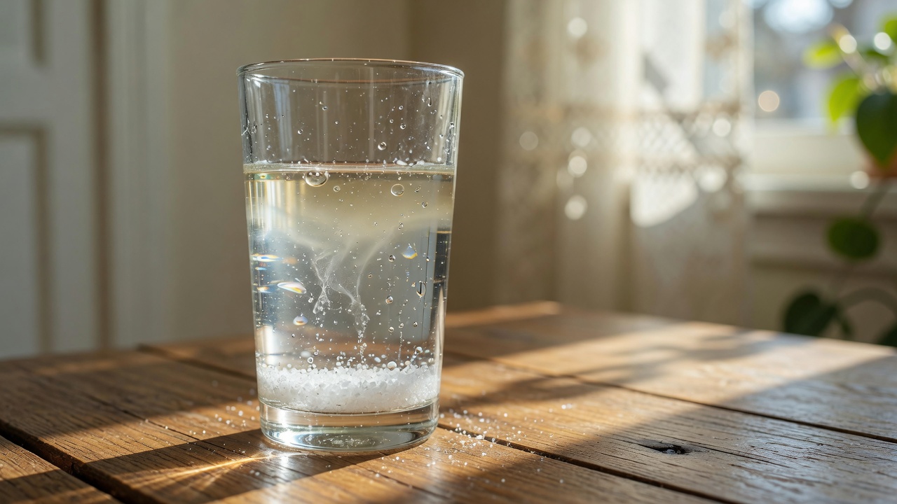 Pourquoi placer un simple verre d&rsquo;eau, de sel et de vinaigre chez soi ?