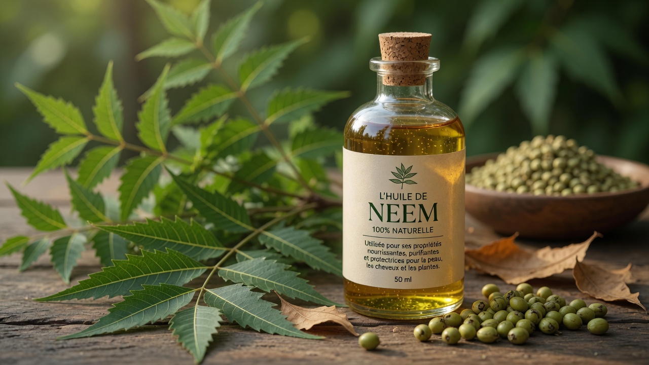 1. L'huile de neem