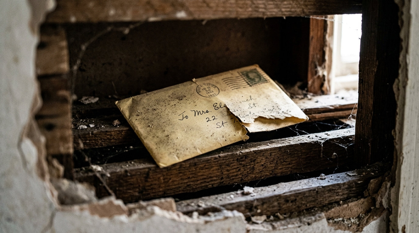 Une femme découvre une lettre cachée depuis 97 ans dans le mur de sa maison et se lance à la recherche de ses auteurs
