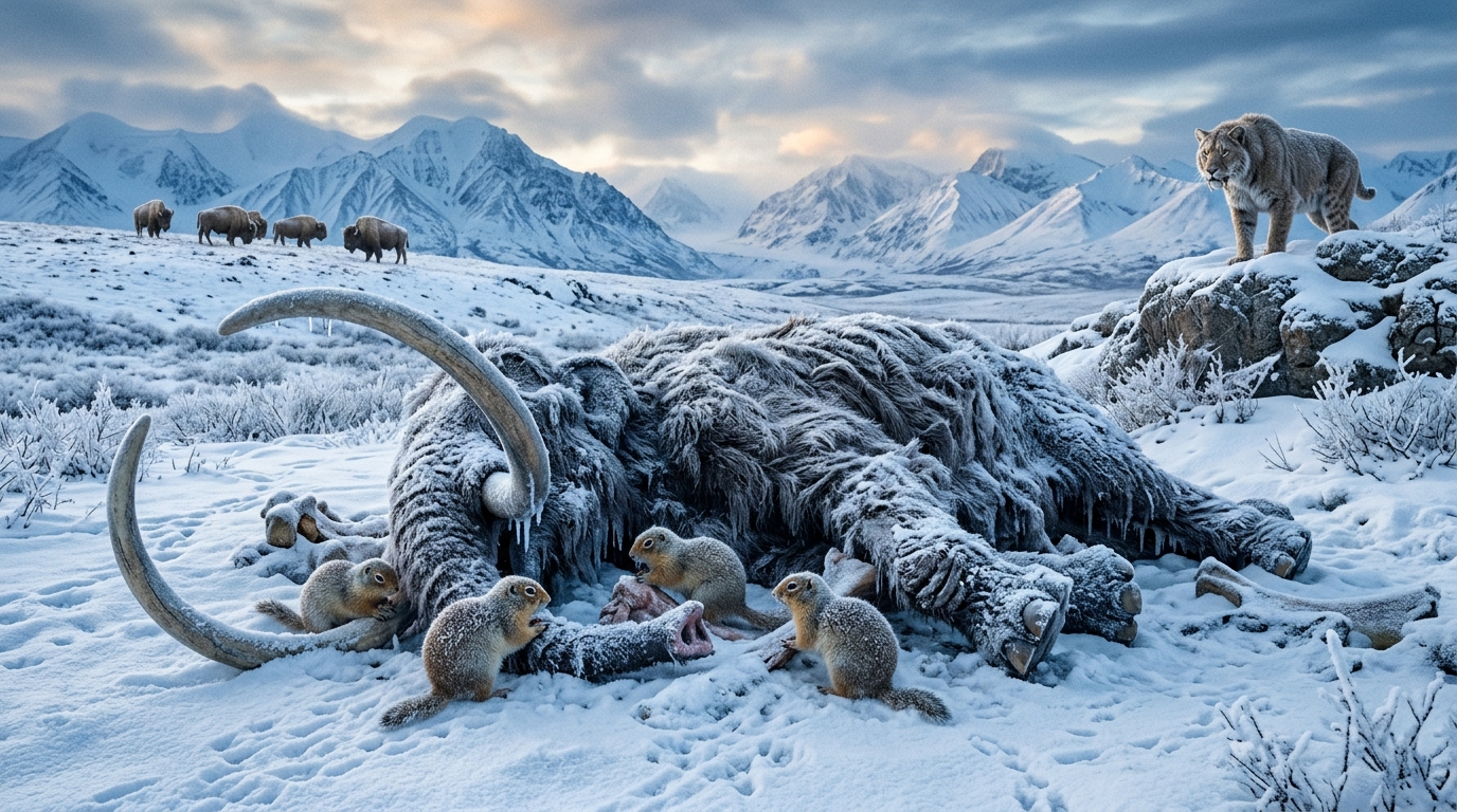 Des “zombies” de l’ère glaciaire ? Des excréments fossilisés vieux de 700 000 ans révèlent des écureuils nécrophages