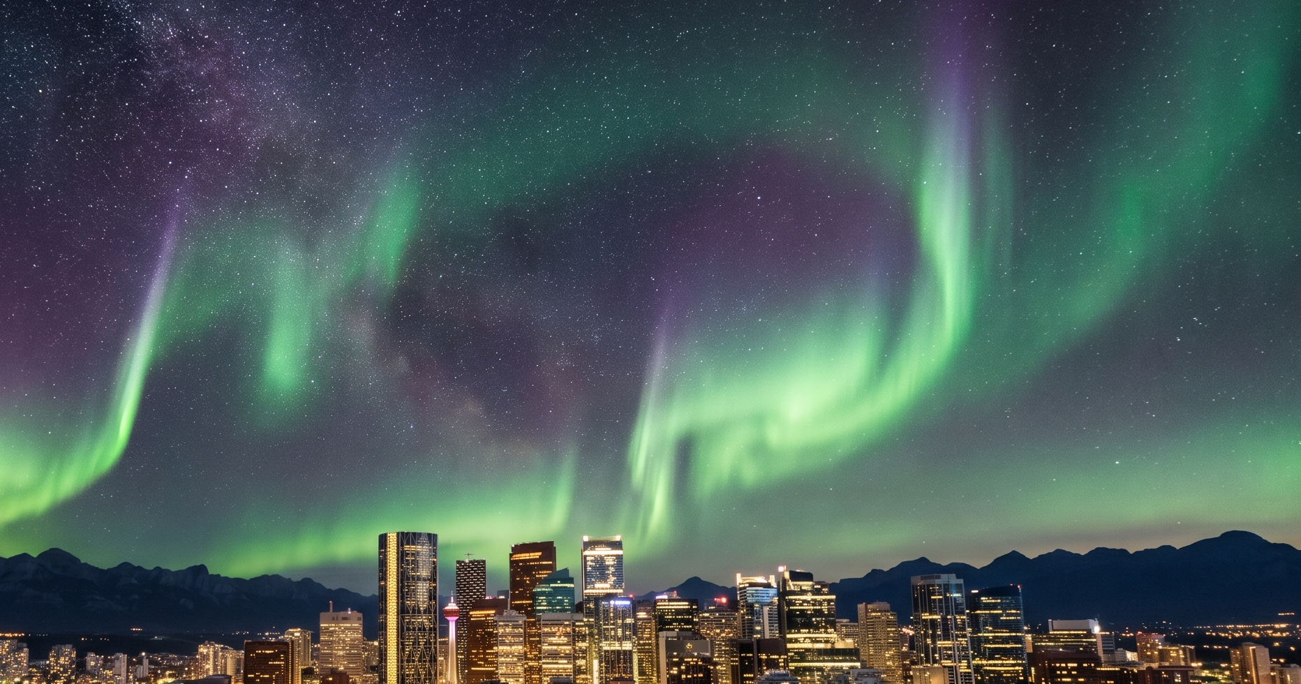 Une forte tempête solaire illumine le ciel du Canada de magnifiques aurores boréales