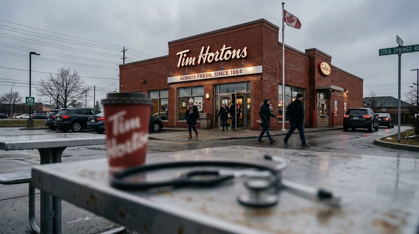 Un médecin rencontre un homme souffrant de dépression devant un Tim Hortons… puis approuve sa demande d’aide médicale à mourir