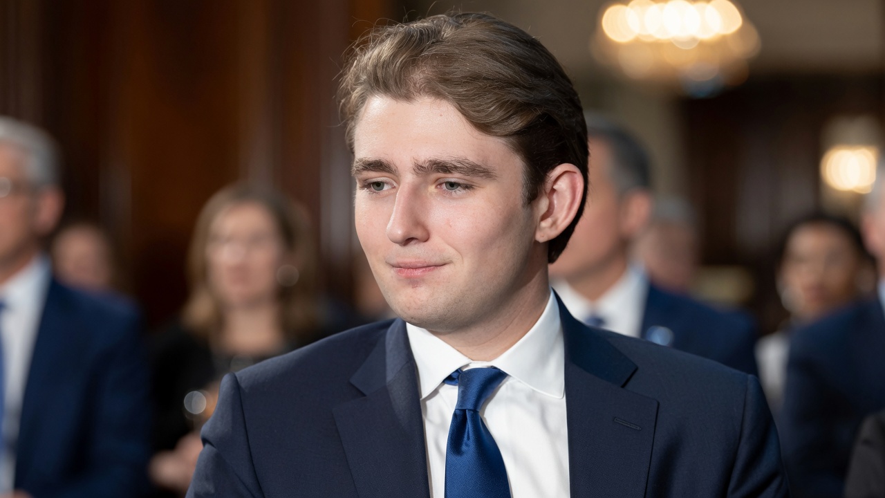 Barron Trump critiqué après le lancement de sa boisson énergisante aux prix jugés trop élevés