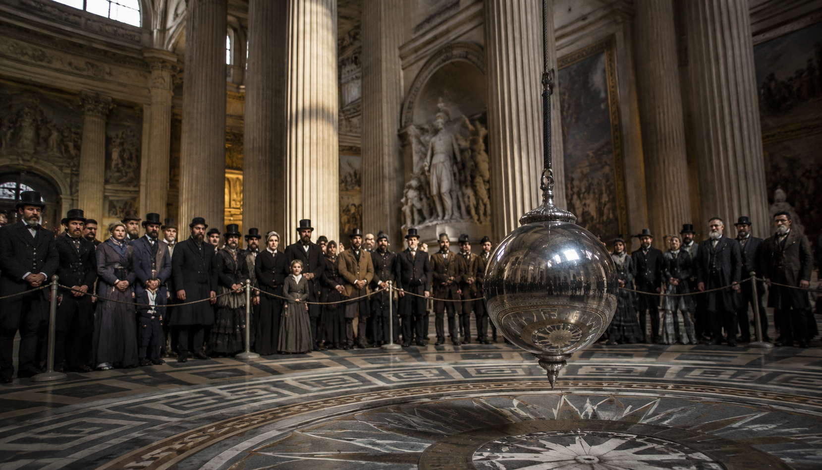 Il y a 175 ans, l'expérience du pendule de Foucault démontrait la rotation de la Terre et fascinait le monde