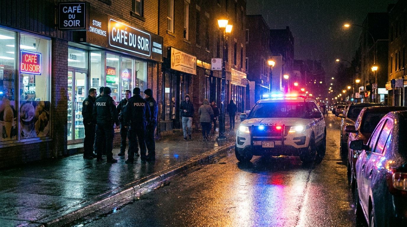 Intervention policière à Boucherville : deux jeunes hommes blessés lors d'une agression armée