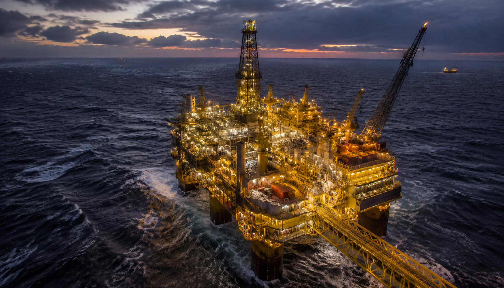 Une plateforme pétrolière produisait 15 millions de gallons par jour avant de disparaître du jour au lendemain