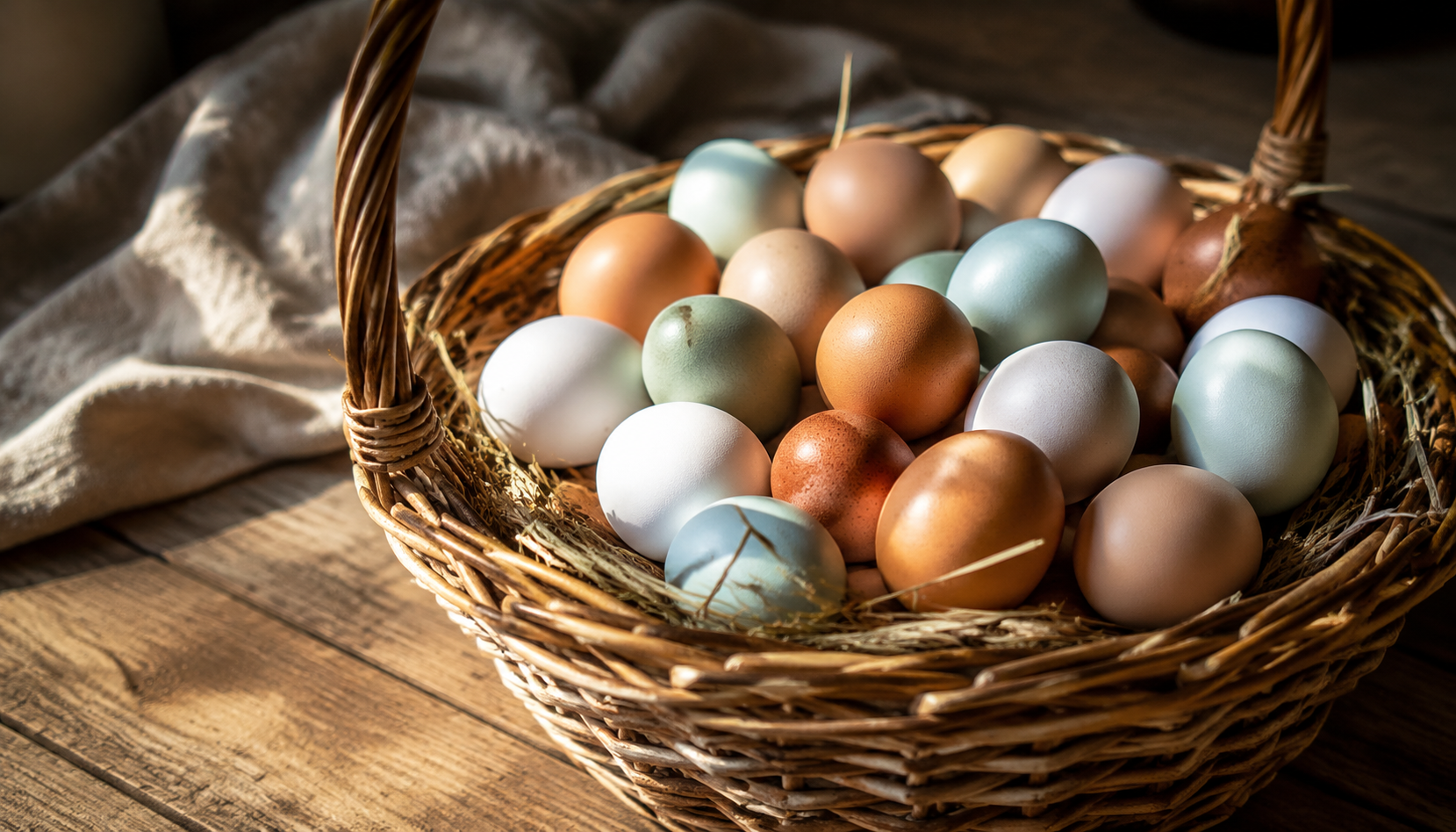 Œufs bruns ou blancs : pourquoi n’ont-ils pas la même couleur ?