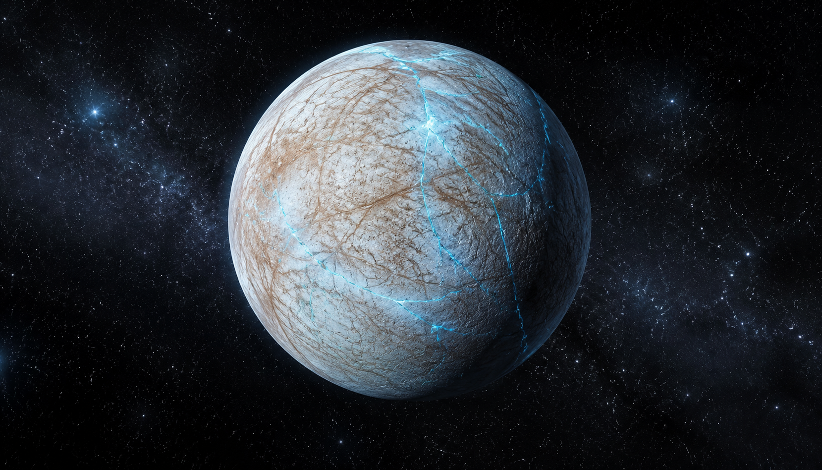 La Terre aurait bombardé Europe de 800 trilliards de grains de poussière, semant peut-être la vie dans ses océans