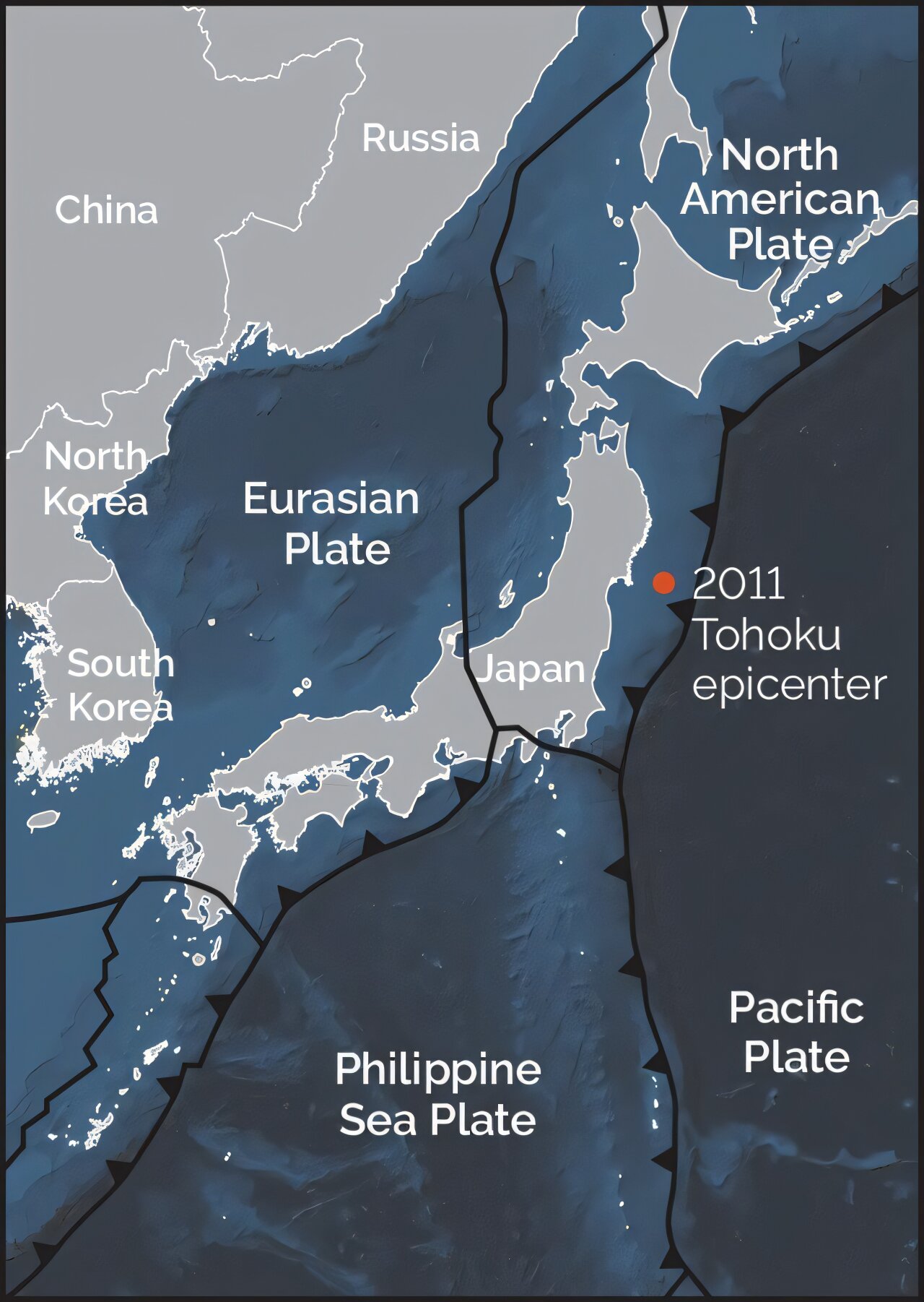 Les puissantes ondes sismiques du séisme japonais de 2011 ont traversé le noyau terrestre avant de rebondir, déplaçant l’île vers l’est