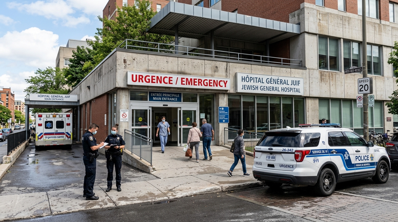 Un homme blessé par balle se présente par ses propres moyens aux urgences dans Rosemont–La Petite-Patrie